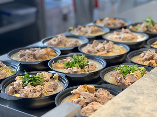  【喜迎食堂新篇章 共品舌尖幸福感】ag旗舰厅集团食堂运营模式升级暨开业活动取得圆满成功(图1)